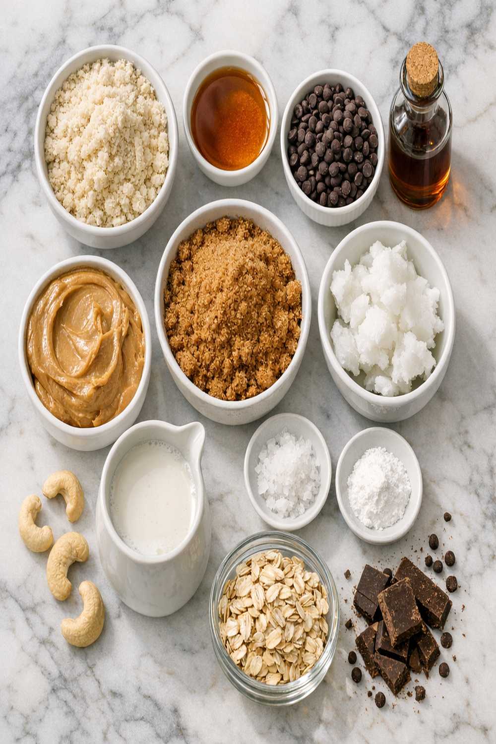 Cookie Dough Vegan Recipe ingredients