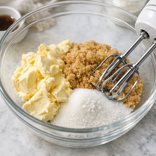 Step 2: Cream Your Butter and Sugars Together