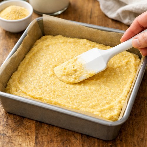 Step 4: Transfer Batter to Prepared Pan