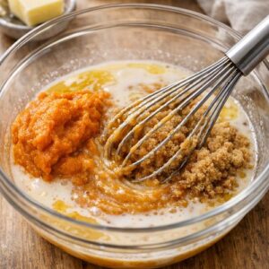 Dairy Free Pumpkin Muffin Recipe step 2