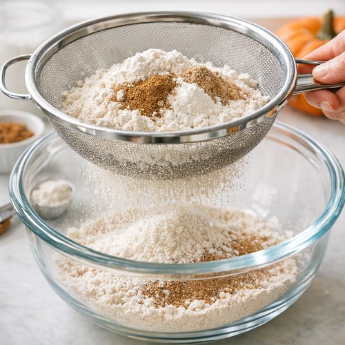 Step 3: Sift the Dry Mixture With Care