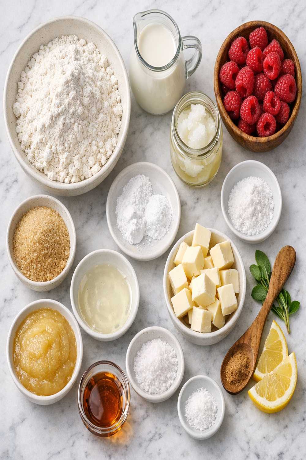 Dairy Free Scone Recipe ingredients