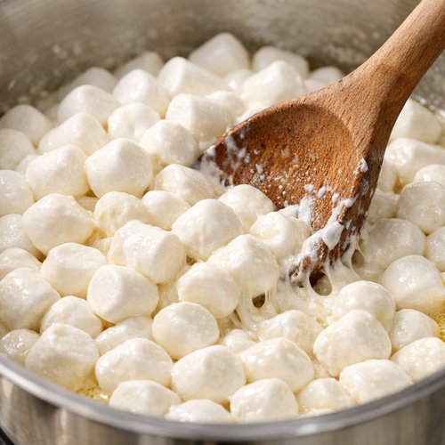 Step 3: Add the Marshmallows and Stir Constantly