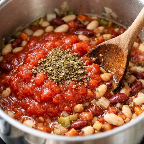 Step 3: Introduce The Tomatoes and Italian Herb Notes