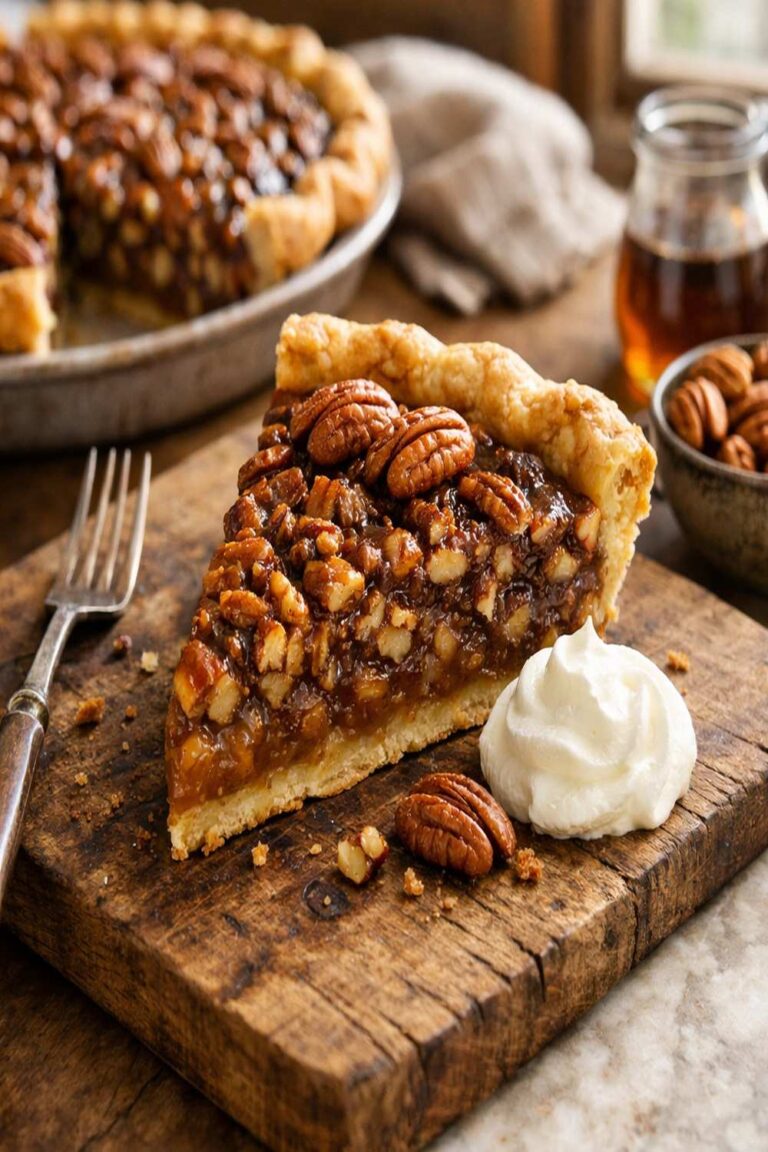 Eggless Pecan Pie Recipe