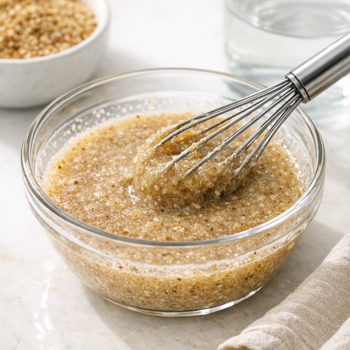 Step 1: Prepare Your Flax Egg Binder