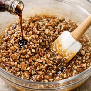 Eggless Pecan Pie Recipe step 5
