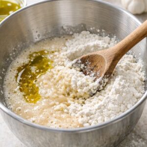 Garlic Focaccia Recipe step 2